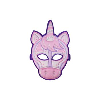 MASQUE LICORNE ROSE 2