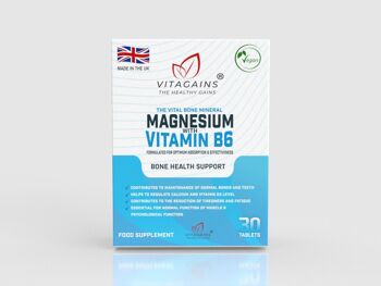 VitaGains Magnésium & Vitamine B6 1