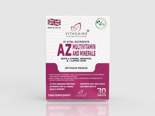 VitaGains A-Z Multi Vitamins & Minerals