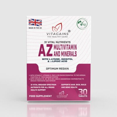 VitaGains A-Z Multi Vitamins & Minerals