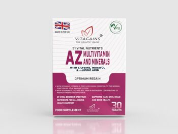 VitaGains A-Z Multi Vitamines & Minéraux 1