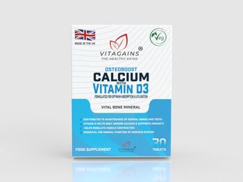 VitaGains Calcium avec Vitamine D3 1