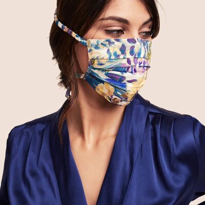 Silk Face Mask - Liberty London Daphne