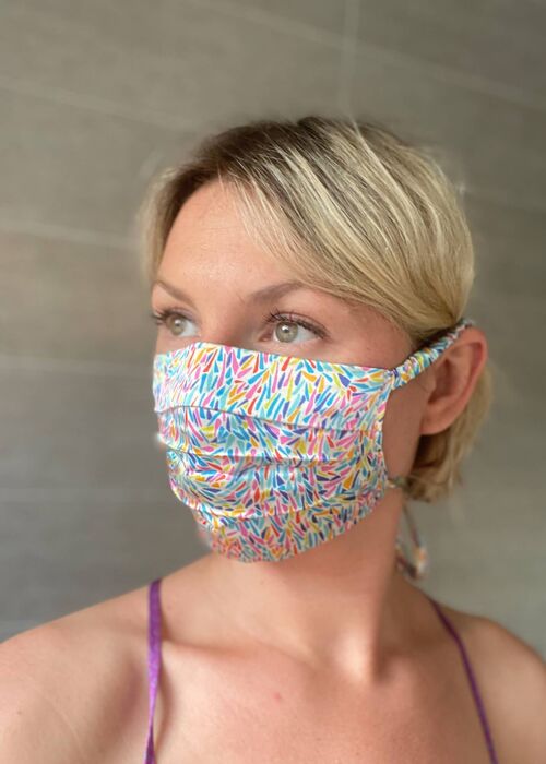 Silk Face Mask - Liberty London Cosimia