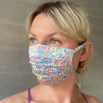 Silk Face Mask - Liberty London Cosimia
