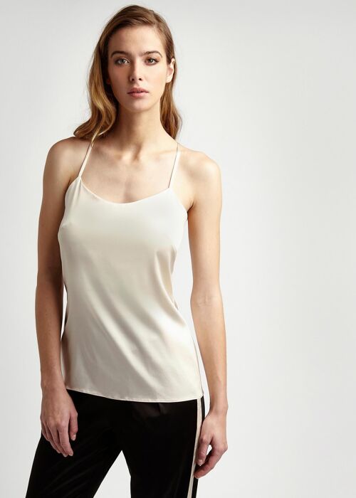 Lola Pearl Silk Camisole