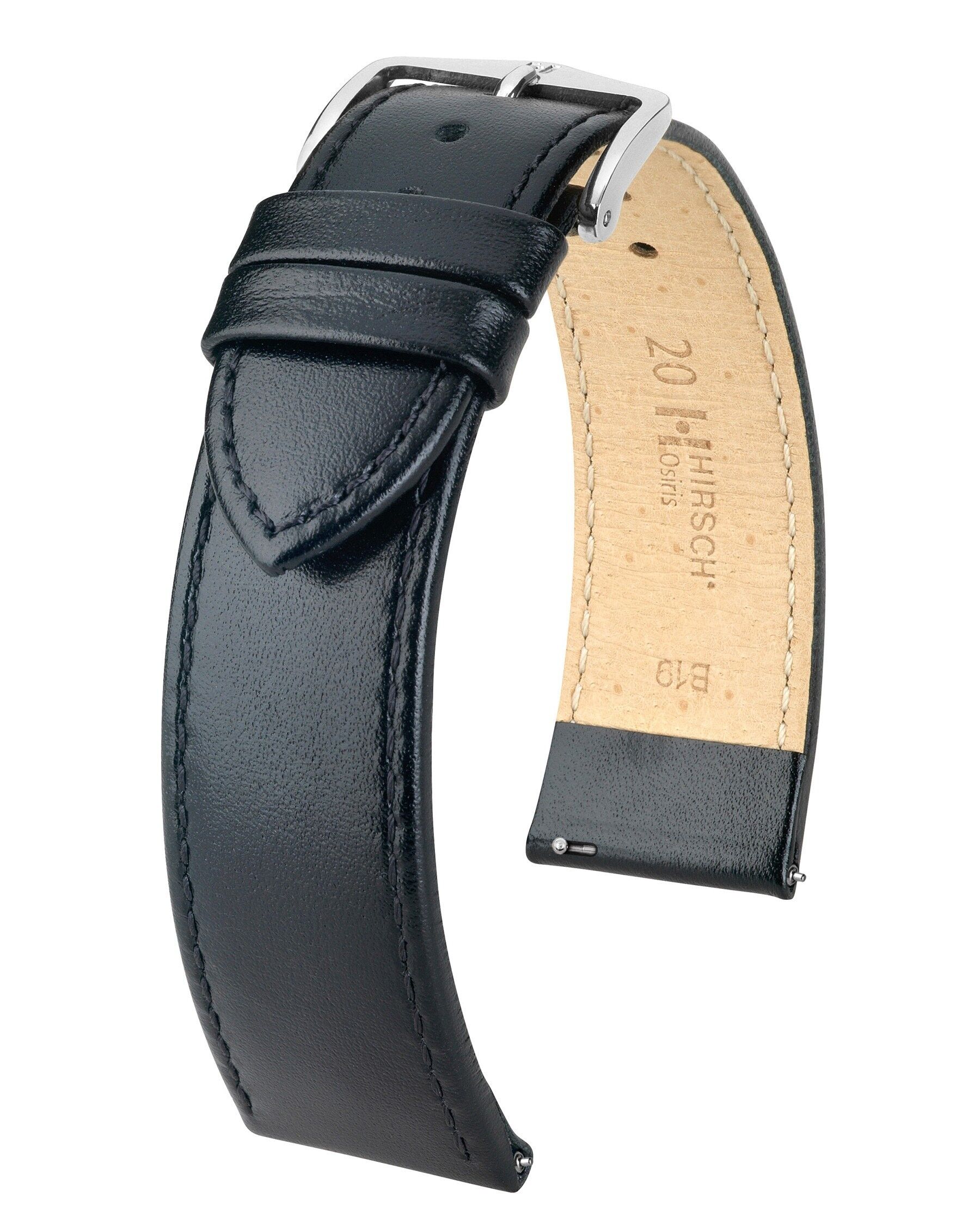 Bracelet montre cuir hirsch new arrivals