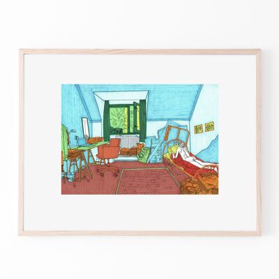 print 'van Gogh's Bedroom'