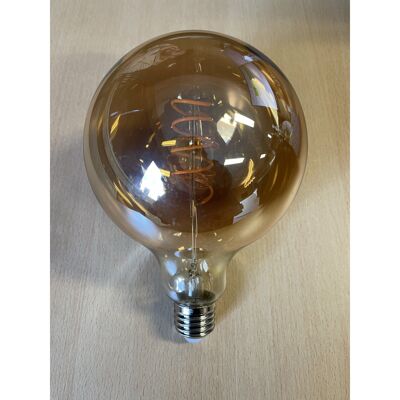 Edison XL Glühbirne - Bernsteinfarbene E27 LED 2200K