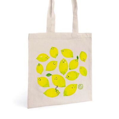 La Postalera Tote bag limones
