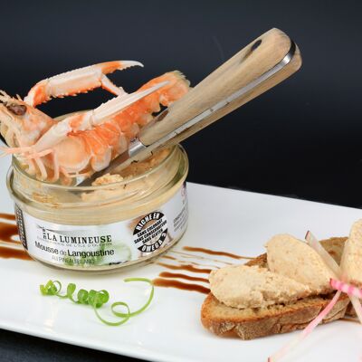 Langoustine mousse with pineau