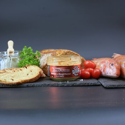 Red mullet rillettes with tomato