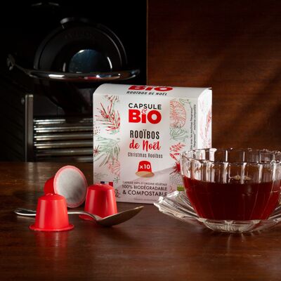 Organic Christmas Rooibos - Zero Waste Nespresso® Capsules x10