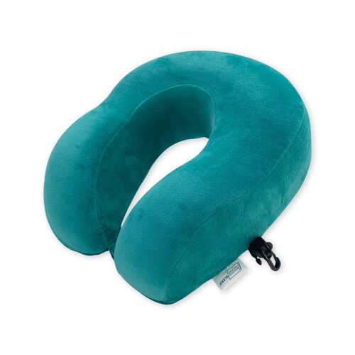 Travel Pillow, memory Foam, Teal