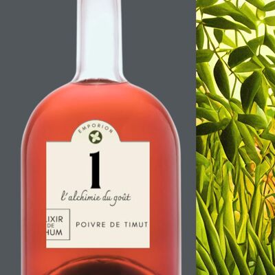 Elixir de rhum N°1 Poivre de Timut pamplemousse