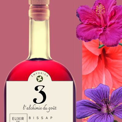 Elixir de rhum N°3 Bissap - hibiscus