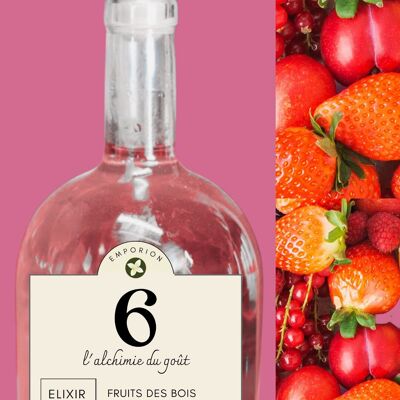 Elixir de  rhum N°6 Fruits des bois - Erable - Piment de Jamaïque  500 ml