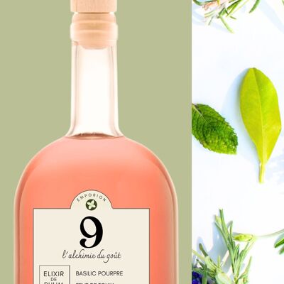 Elisir al Rum N°9 Tonka - Basilico Viola 500 ml