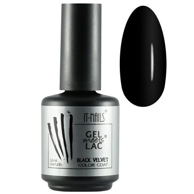 It-Nails GmL - Abrigo de color NEGRO TERCIOPELO 12ml