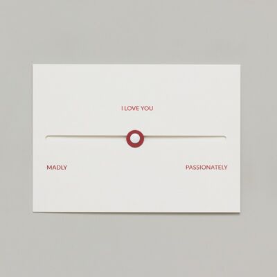 Synonyms Card - I love you