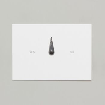 Yes / No Card - White 1
