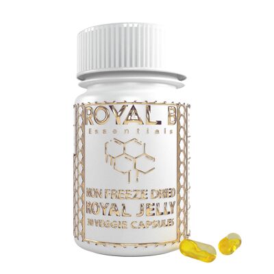 Ultra-Premium Royal Jelly 4,500mg per Jar in Vegan Capsules