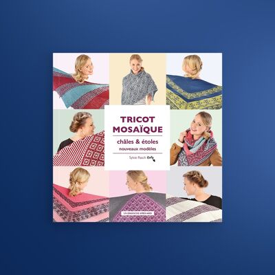 Mosaic knit, new models of shawls and stoles