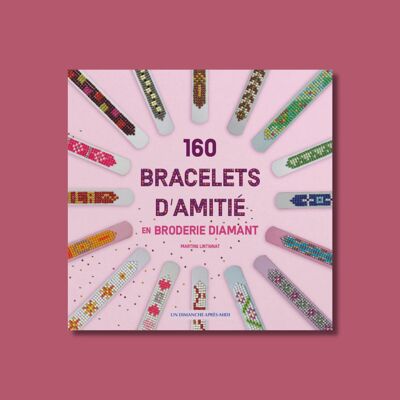 160 Bracelets d'amitié en broderie diamant
