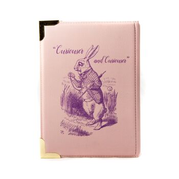 Alice au Pays des Merveilles Original Pink Book Sac à Main Crossbody Purse - Grand 3