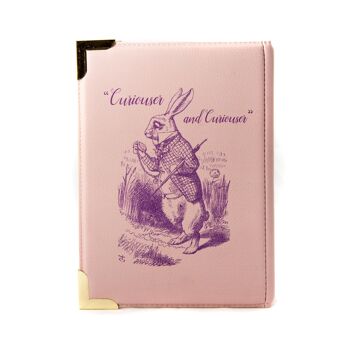 Alice au Pays des Merveilles Original Pink Book Sac à Main Crossbody Purse - Petit 3