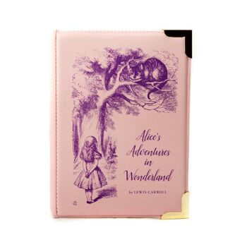 Alice au Pays des Merveilles Original Pink Book Sac à Main Crossbody Purse - Petit 4