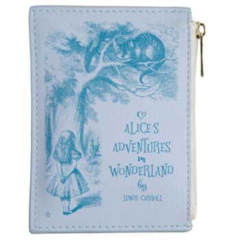 Portefeuille Alice in Wonderland Original Purple Book Coin Purse 4