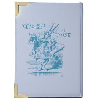Sac à main à bandoulière Alice in Wonderland Original Purple Book - Petit 3