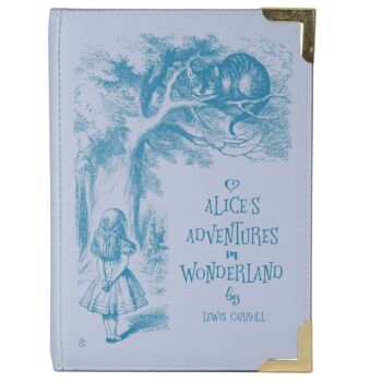 Sac à main à bandoulière Alice in Wonderland Original Purple Book - Petit 4