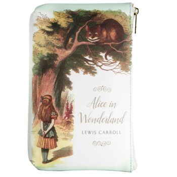 Alice au Pays des Merveilles Original Turquoise Book Pochette Sac à Main 3