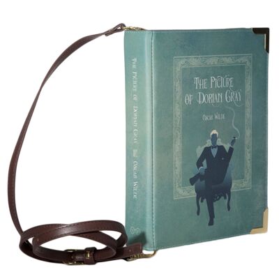 Bild von Dorian Gray Book Handtasche Umhängetasche - Large