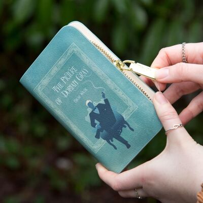 Photo de Dorian Gray Book Zip Around Sac à main