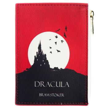 Portefeuille porte-monnaie Dracula Moon Red Book 3