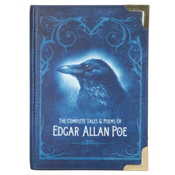Pochette à bandoulière Edgar Allan Poe Book - Grand 5