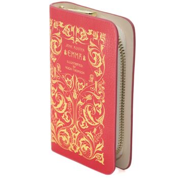 Porte-monnaie zippé Emma Book 4