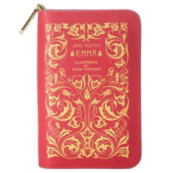 Porte-monnaie zippé Emma Book 5