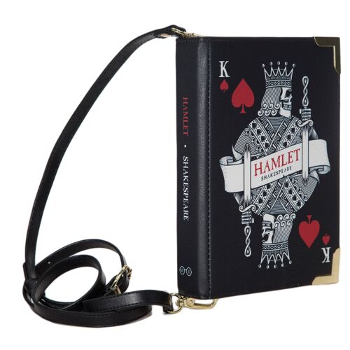 Hamlet Book Handbag Crossbody Clutch - Small