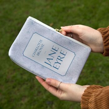 Pochette de sac à main Jane Eyre Lilac Book Pouch 1