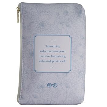 Pochette de sac à main Jane Eyre Lilac Book Pouch 2