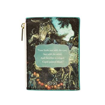 Portefeuille porte-monnaie livre vert A Midsummer Nights Dream 2