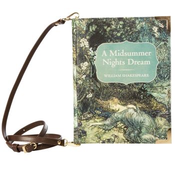 Sac à main à bandoulière A Midsummer Nights Dream Green Book - Grand 6