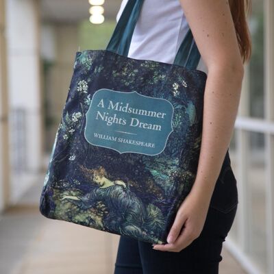 Midsummer Night's Dream Book Tote Bag