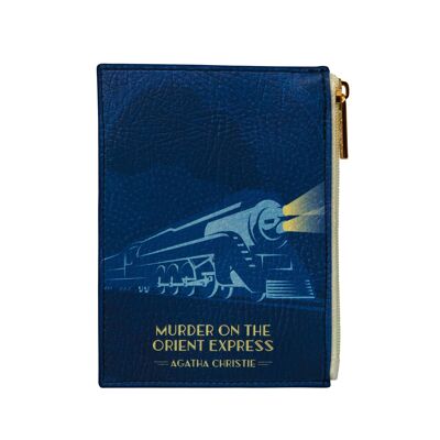 Murder on The Orient Express Blue Book Coin Purse Wallet