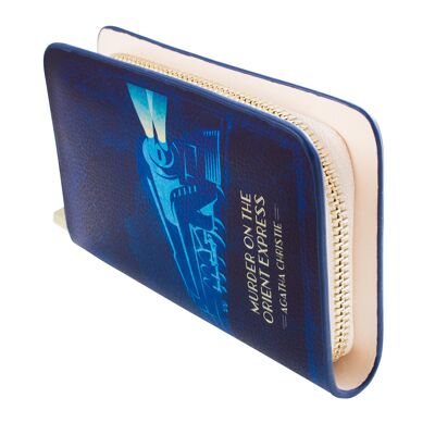 Murder on The Orient Express Book Zip Around Purse