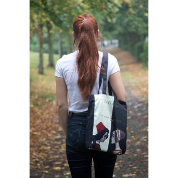 Sac fourre-tout livre noir et blanc Roméo et Juliette 9